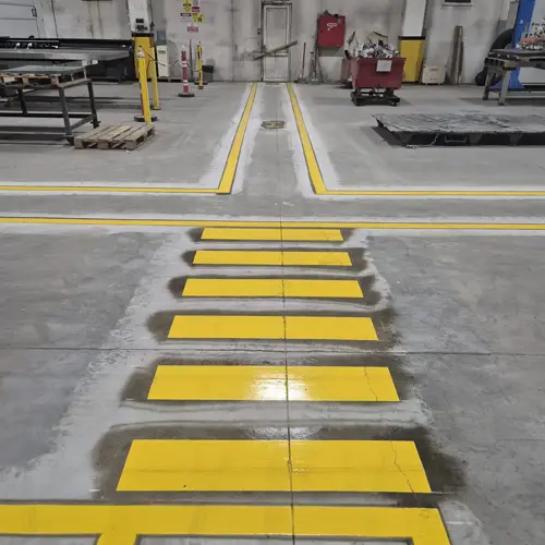 Fabrika Yol Çizgi Uygulaması