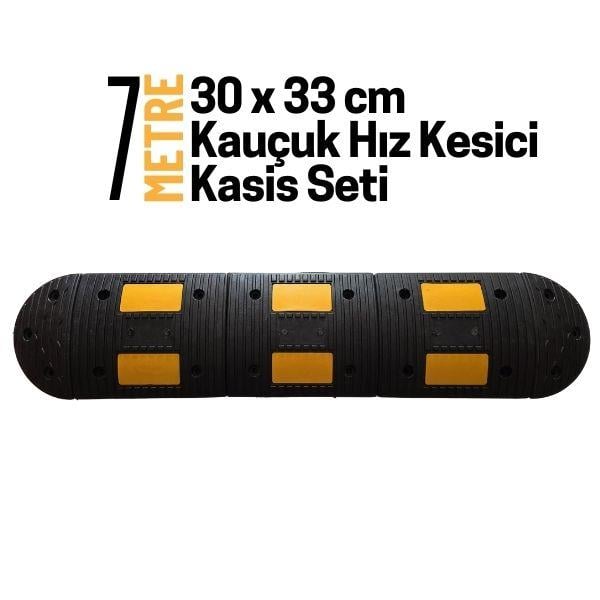 7 Metre Kauçuk Hız Kesici Kasis Seti 30x33 cm